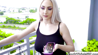 Blonde Teen Stepsis Skylar Vox Begs for Cock on Bed