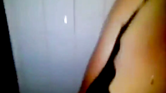 Laura Deepthroats Bald Guy in Mens Toilet Gloryhole