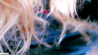 Blonde Teen Licks Toes And Sucks Cock POV