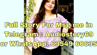 Maa Birthday Gift: Desi Mom in Purple Top Sucks Cock for Son