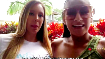 Colombian Girls Party BBC Swallow & Blowjob Swallow Action