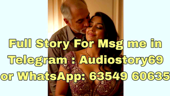 Indian Maa Group Sex Scene with Older Man in Purple Blouse
