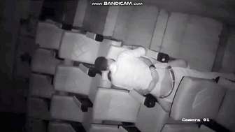 Caught on Camera: Couple Fucking in Movie Theater Seats