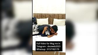 Indian Girl with Big Boobs Rides Man in Chair Sex