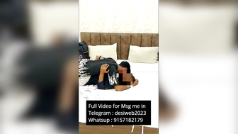 Indian Wife Sucks Cock and Gets Fucked on Bed