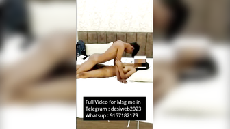 Desi Indian Couple Hot Sex Viral Mms in Hotel Room