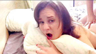 Mariya Mirsina Stepsister Sucks Cock and Takes Big Black Dick in Mouth
