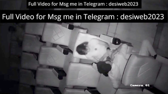 Indian Girl Deepthroats Lover in Cinema Seat Surveillance