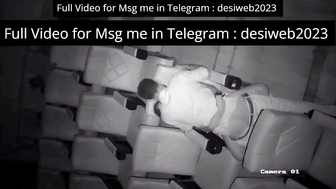 Indian Couple Sneaky Cinema Sex Caught on CCTV Camera 01