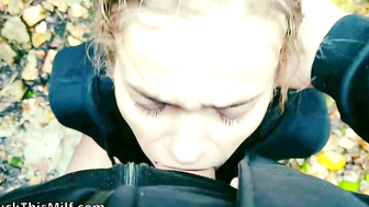 Blonde MILF Svetlana Seyogina Gets Fucked Against Brick Wall