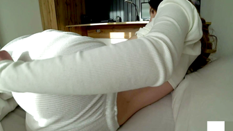 Anny Walker Cheats On Husband While Talking On Phone In Bed