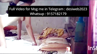 Indian Wife Doggy Style Fucking Amateur Bedroom Scene