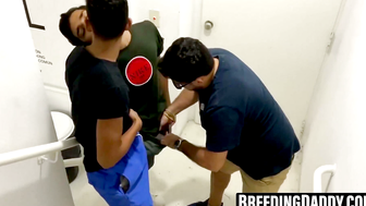 Fat Daddy Ferdinand Deepthroats Two Twinks in Wild Gangbang