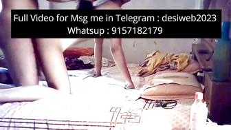 Desi Wife Doggy Style on Messy Bed Amateur Fuck