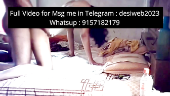 Desi Wife Doggy Style on Messy Bed Amateur Fuck