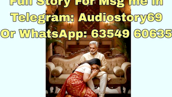 Sasu Maa Kissing Husband's Feet on Couch in Saree Vacation Story