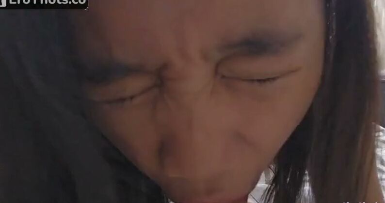 CreamBerryFairy Asian Girl Sucks Cock on Couch with Pink Toy