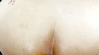 Step Brother Slaps Big Ass Then Stuffs Wet Pussy With BBC