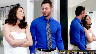 Naughty MILF Casey Calvert Gets Deepthroat Blowjob from Jason Brown
