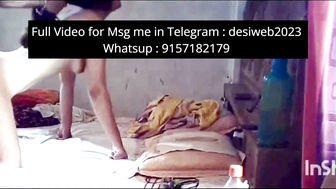 Desi Indian Mom Bends Over for Hard Fuck on Bed