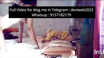 Desi Indian Mom Bends Over for Hard Fuck on Bed
