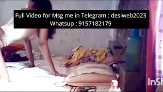 Desi Indian Mom Bends Over for Hard Fuck on Bed