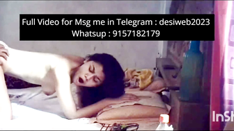 Desi Bhabhi Assfucked in Doggy Style on Bed