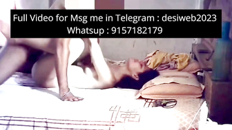 Indian Bengali Boudi Gets Hard Fucking on Bed