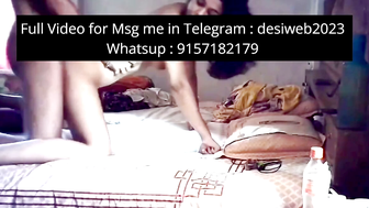 Indian BBW Boudi on All Fours Hard Fucking in Bedroom