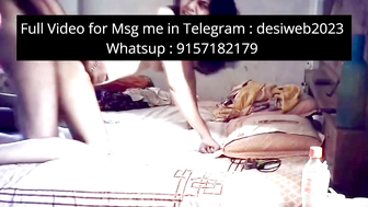 Indian BBW Boudi on All Fours Hard Fucking in Bedroom