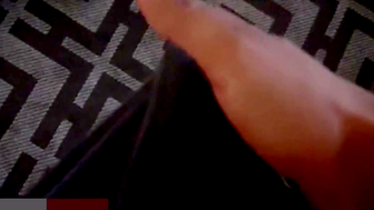Brunette MILF Strips Pillow on Couch for Stepson