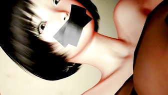 Naked Classroom Girl Gagged and Taped for Humiliation