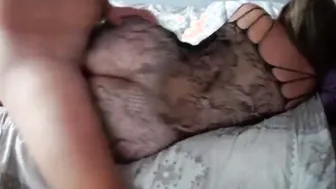 Rote Dessous porn video – Doggy Fick im Netz Dessous