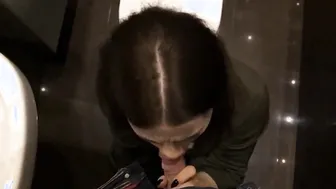 Go to the cafeteria lavatory and got a fellatio from