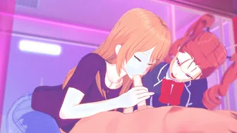 Ajisai no Chiru Koro Ni three-way with Hentai Cosplay [3d Anime Uncensored]