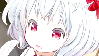 Silver-haired Futa Bunny Girl gets sounded