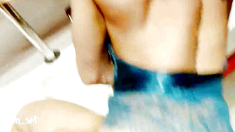 Ise Mah Deepthroats Cock in Blue Lace Lingerie at Motel Sink