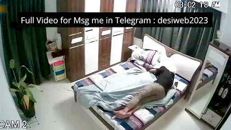 Real Indian Couple Cam Sex Full Video Night Surveillance