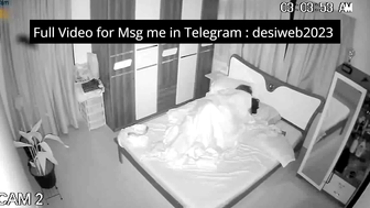 Real Indian Couple Cam Sex Full Video Night Surveillance