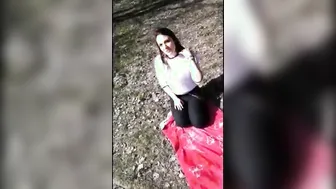 Jizzed on Desire - first head at the lake -