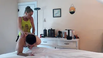Extra Small porn video – Sexsual FAKE-DICK BOOTY BANGED Pegging -FELLATIO- Anal Pleasure SWITCH very Rough double penetration PASSIONATE