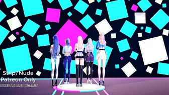 [MMD] EXID - DDD Bae Kpop Dance Kda Ahri Akali Kaisa Evelynn