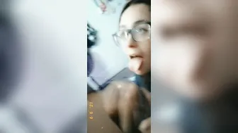 Cum on me Daddy Bj an Cummed