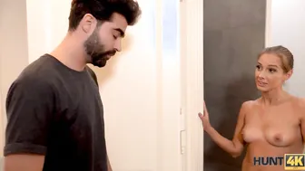 HUNT4K Hunter Resolves Conflict with Friend by Paying for Sex with his