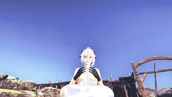 Genshin Impact Anime - Ganyu enjoy public sex
