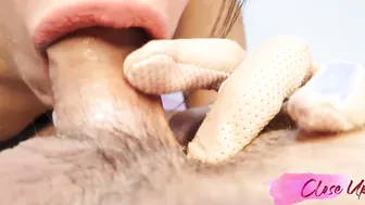 ASMR Close Up Head Drained His Nuts