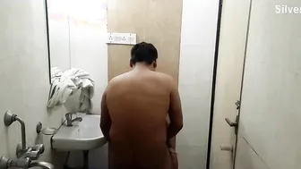Plowed my babe stepsister inside Hotel toilet