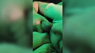 Gf give Bj while her Friend Watches TV Part one