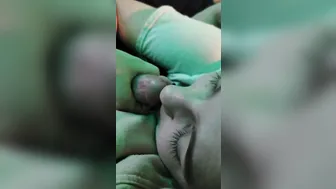 Gf give Bj while her Friend Watches TV Part one