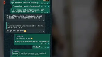 Chat De Whatsapp Con Mi Prima Se pone Caliente Por La Noche